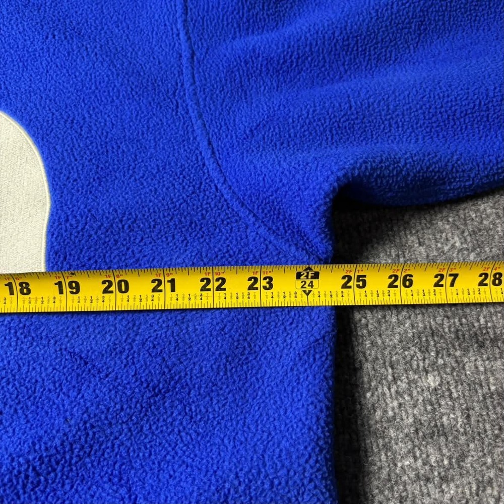 The North Face Royal Blue Colorblock Fleece Jacket NF0A7REM Womens M - Picture 10 of 11